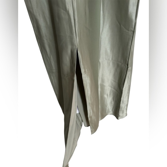 Reformation Vesper Satin Dress Size 4 - Picture 8 of 12